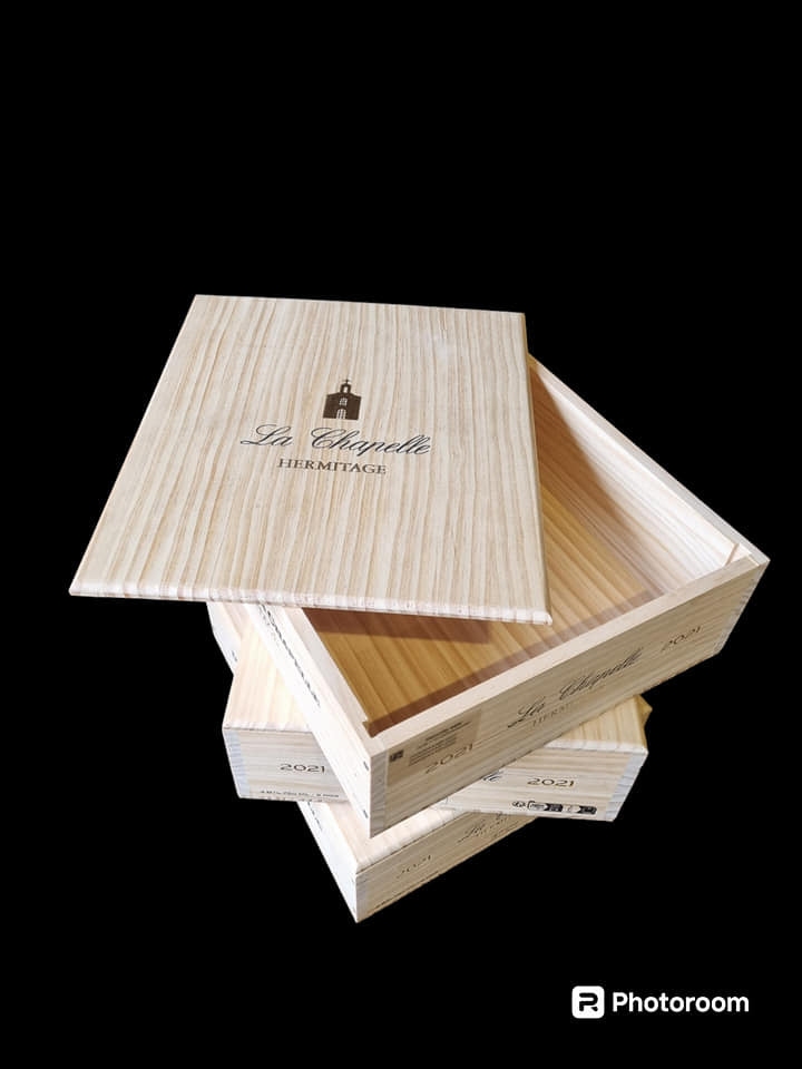 La Chapelle - 3 Bottle French Wine Box with Lid