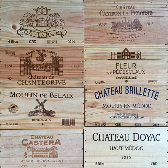 Wine Box End Panels