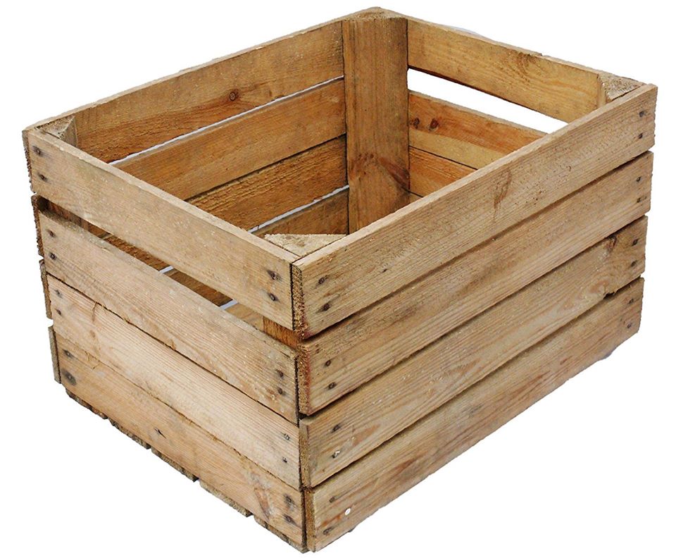Reclaimed European Apple Crates