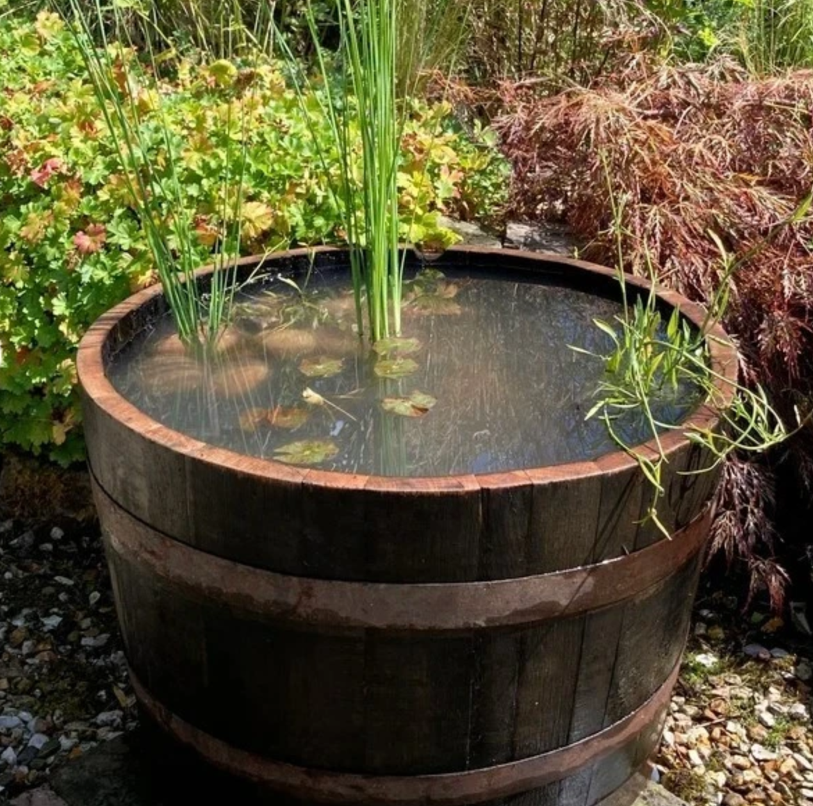 Half Wine Barrel