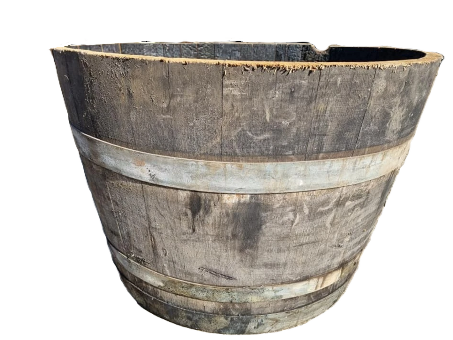 Half Wine Barrel