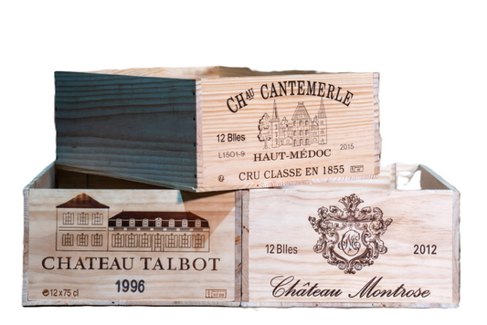 12 Bottle French Wine Box