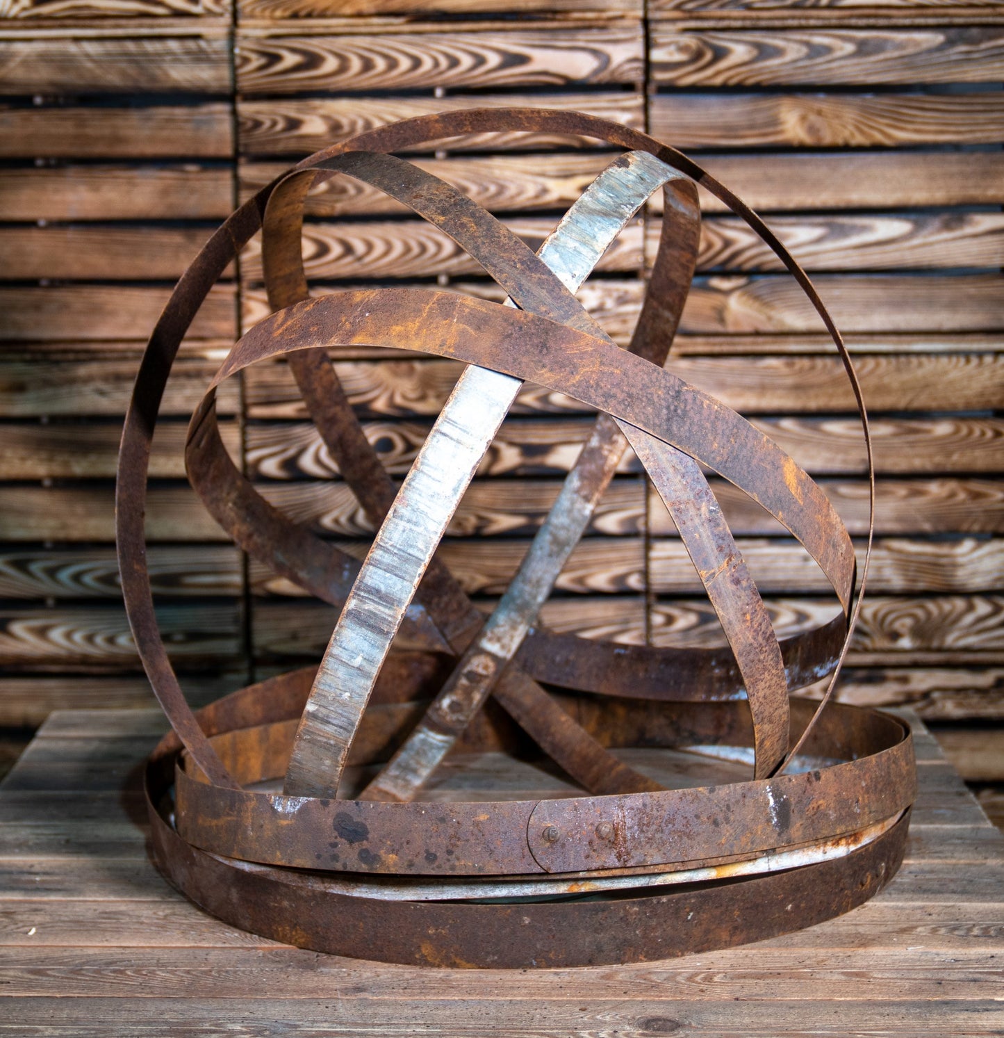 Metal Hoops from Oak Barrels