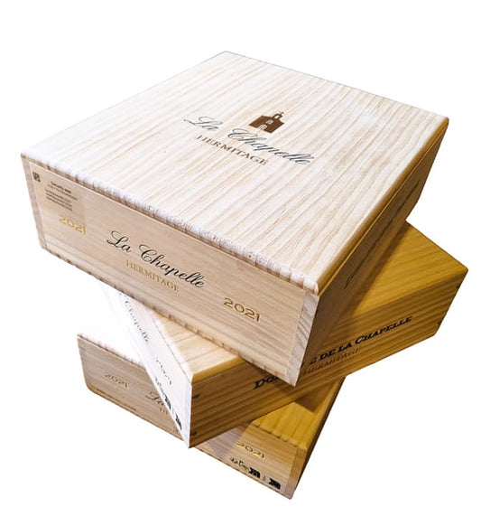 La Chapelle - 3 Bottle French Wine Box with Lid