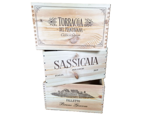 6 Bottle Italian Wine Box