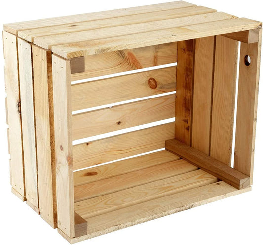 Plain European Apple Crates - Reproduction