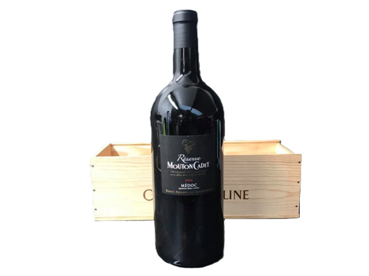 Dummy Bottle in Single French Wine Box – Rothschild