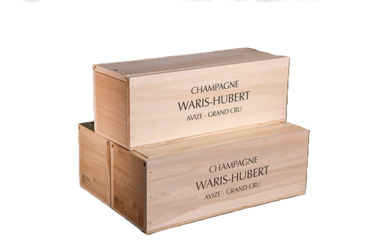 Single Bottle French Wine Box with Lid