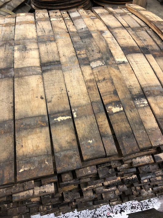 Solid Oak Barrel Staves